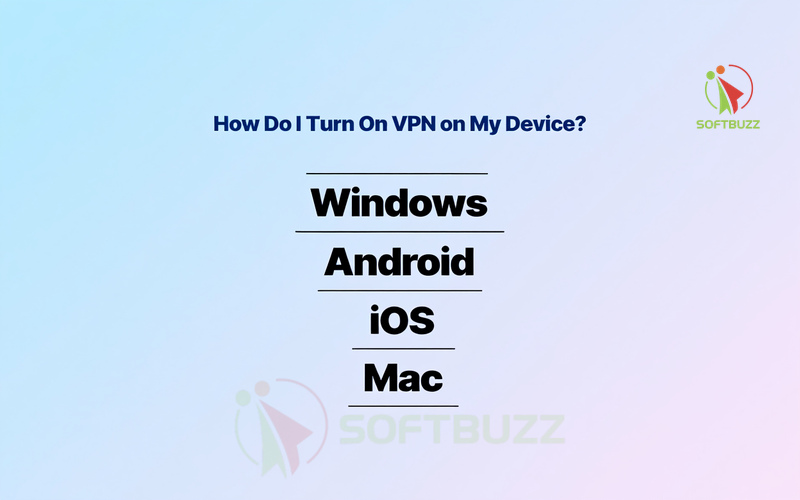 How Do I Turn On VPN on My Device – Windows, Android, iOS, Mac