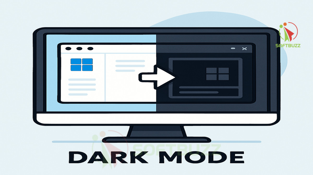 Windows 10 dark mode illustration thumbnail
