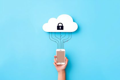 Simple VPN concept illustration