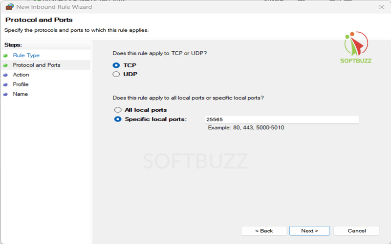 Windows Defender Firewall with Advanced Security.