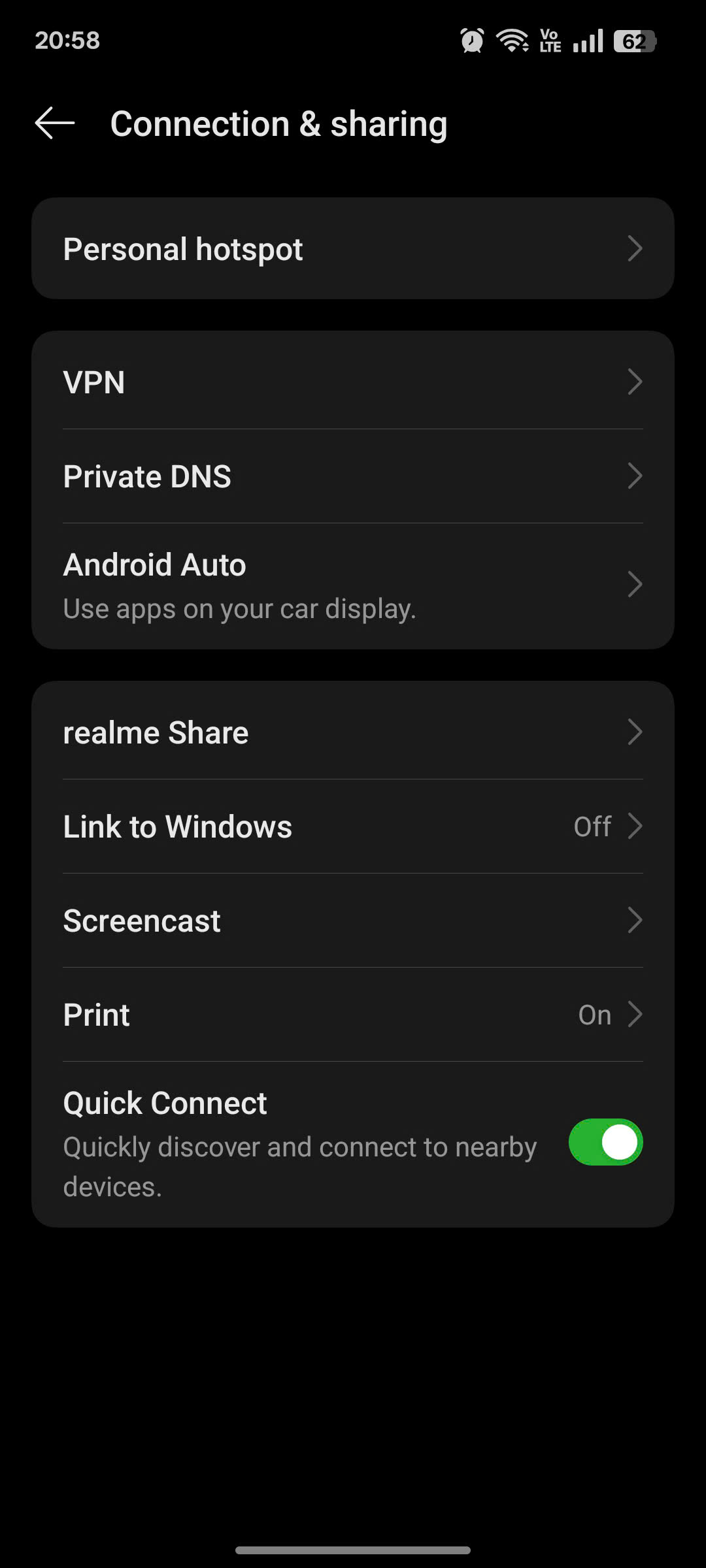 Open VPN setting