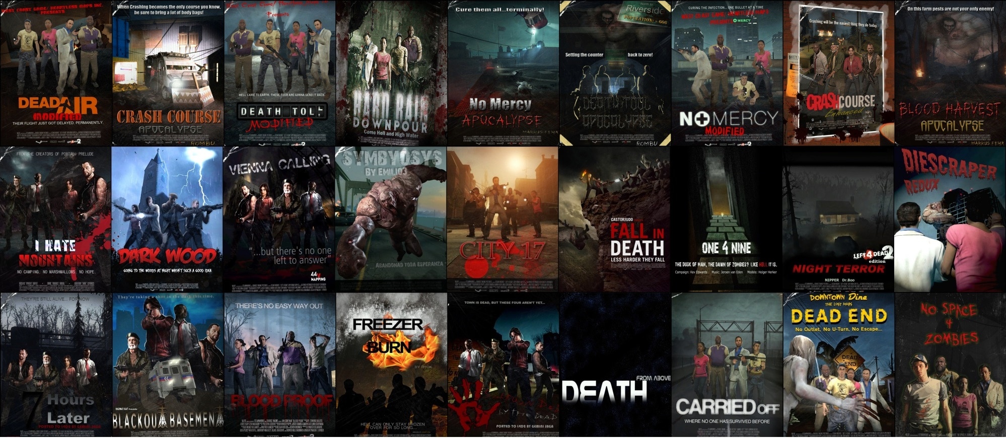Left 4 Dead 2 maps