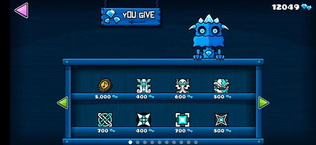 What is diamond in Geometry Dash