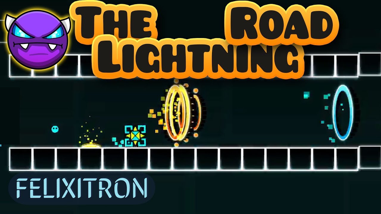 The Road Lightning Geometry Dash