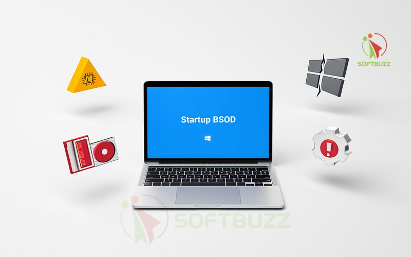 Causes of Windows 10 blue screen at startup